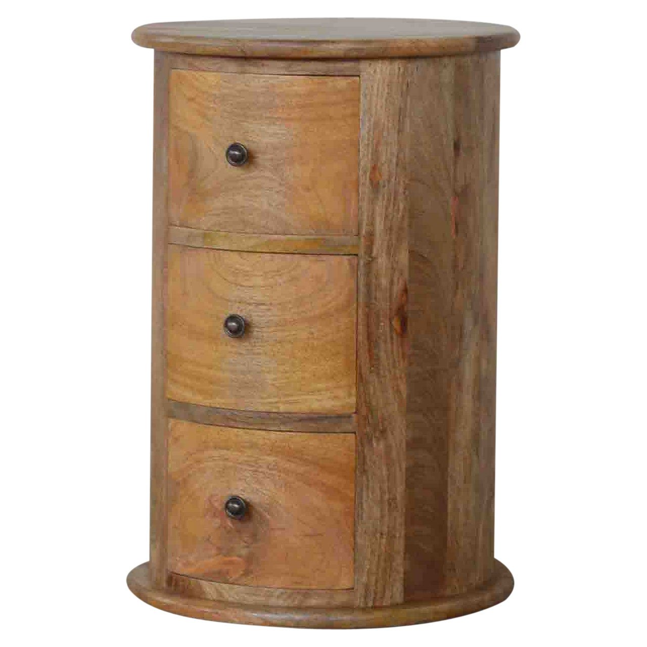 Komoda z litego drewna mango – dębowa, 40 cm