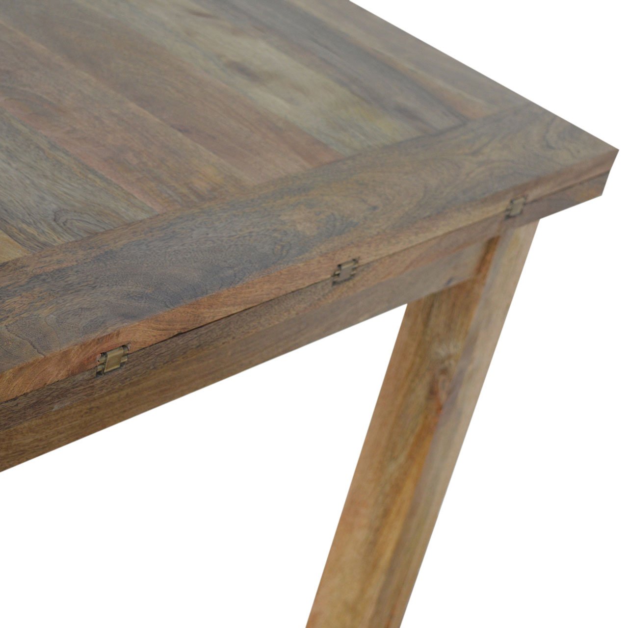 Stół Artisan IN021 – lite drewno mango, wykończenie dębowe - Image 5