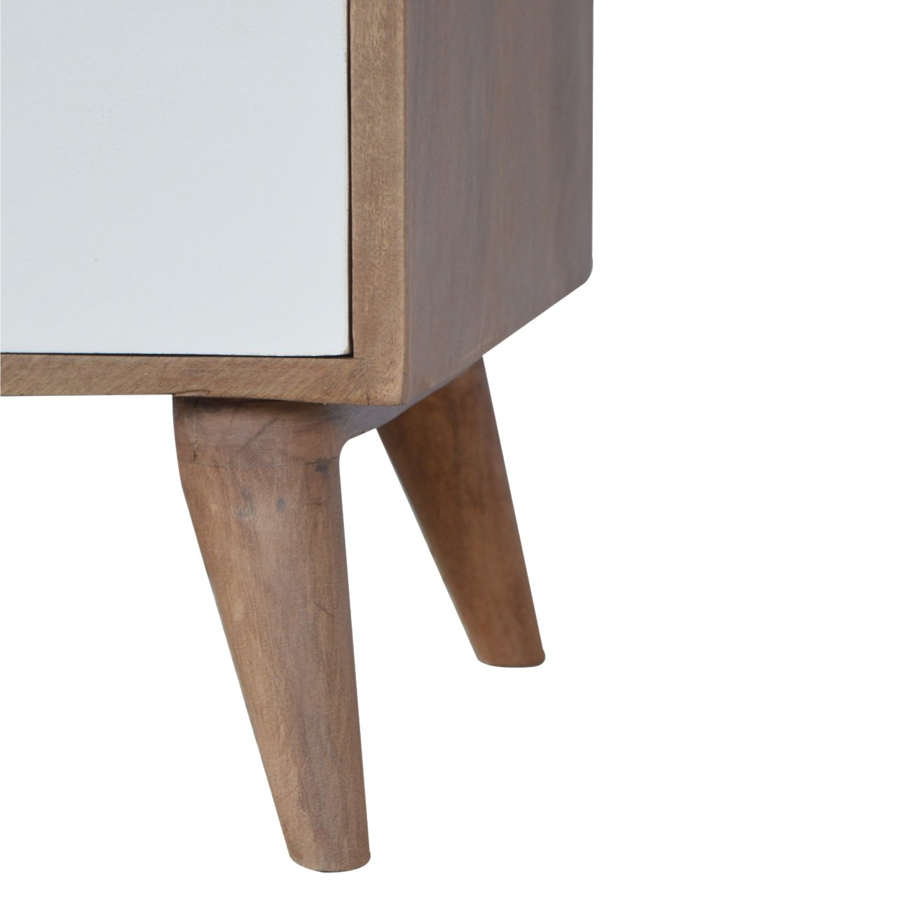 Szafka nocna Artisan IN024 – lite drewno mango, wykończenie jasne - Image 3
