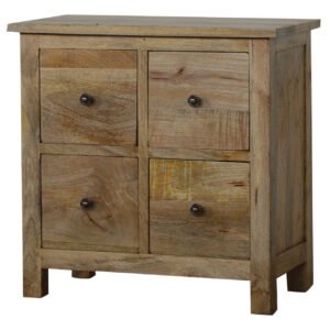 Szafka z drewna o dębowym charakterze – dębowa, 55 cm