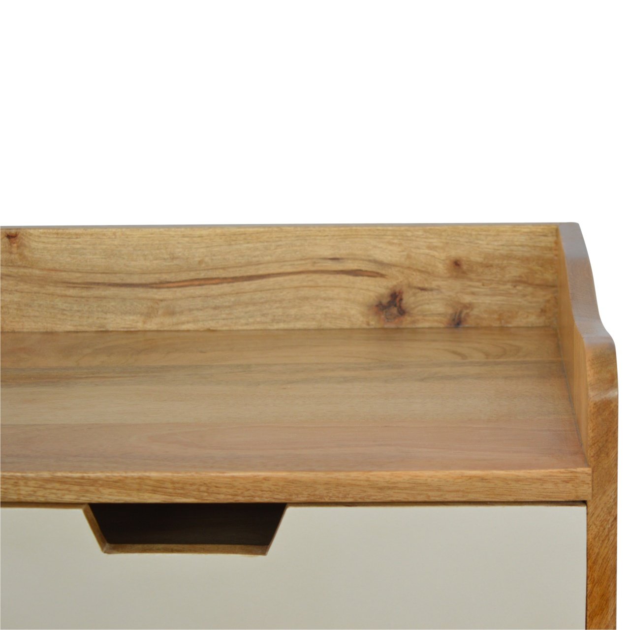 Szafka nocna Artisan IN056 – lite drewno mango, wykończenie jasne - Image 4