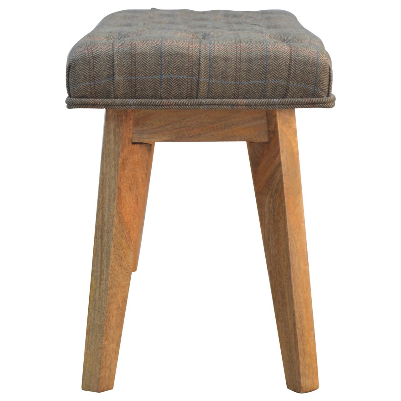 Ławka Artisan IN117 – lite drewno mango, wykończenie dębowe - Image 8
