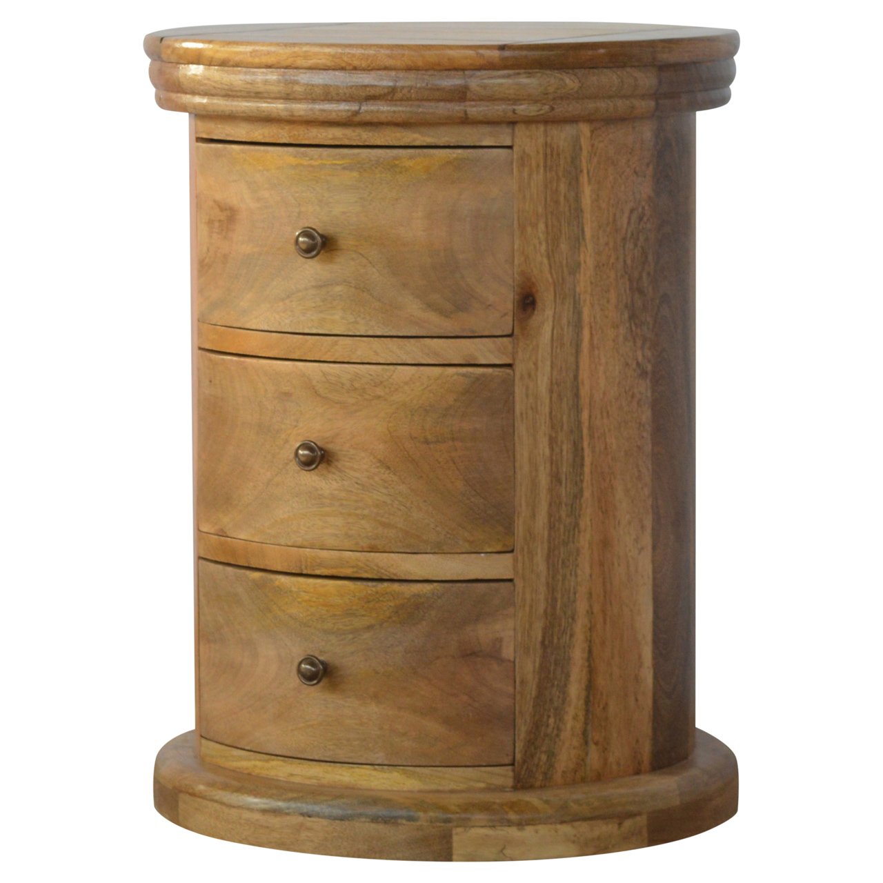 Szafka nocna Artisan ASB301 – lite drewno mango, wykończenie dębowe - Image 2