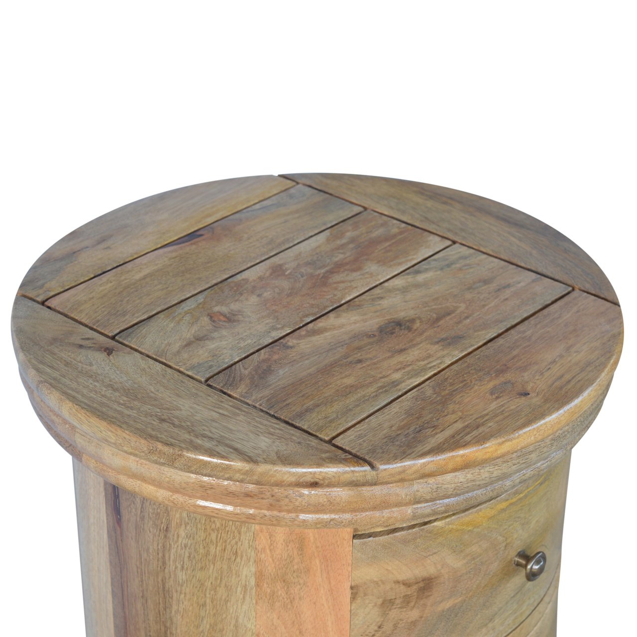 Szafka nocna Artisan ASB301 – lite drewno mango, wykończenie dębowe - Image 3