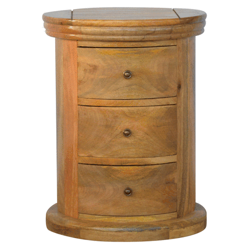 Szafka nocna Artisan ASB301 – lite drewno mango, wykończenie dębowe - Image 7