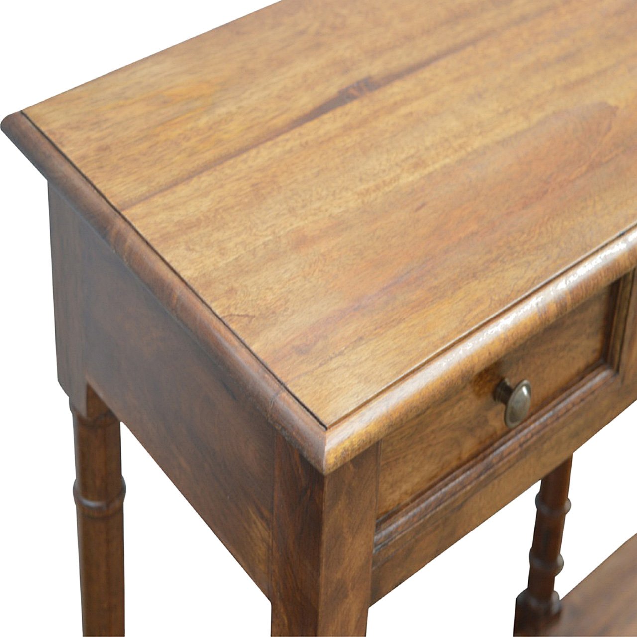 Stół z litego drewna mango – orzechowy, 150 cm - Image 6