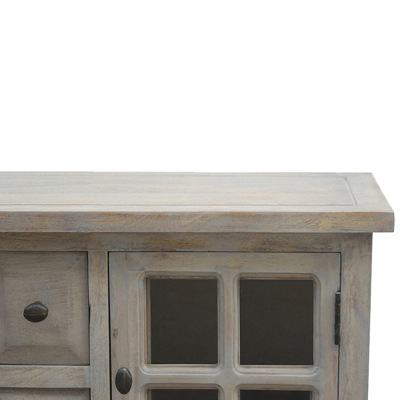 Konsola z litego drewna mango – 120 cm — model IN2036 - obrazek 3
