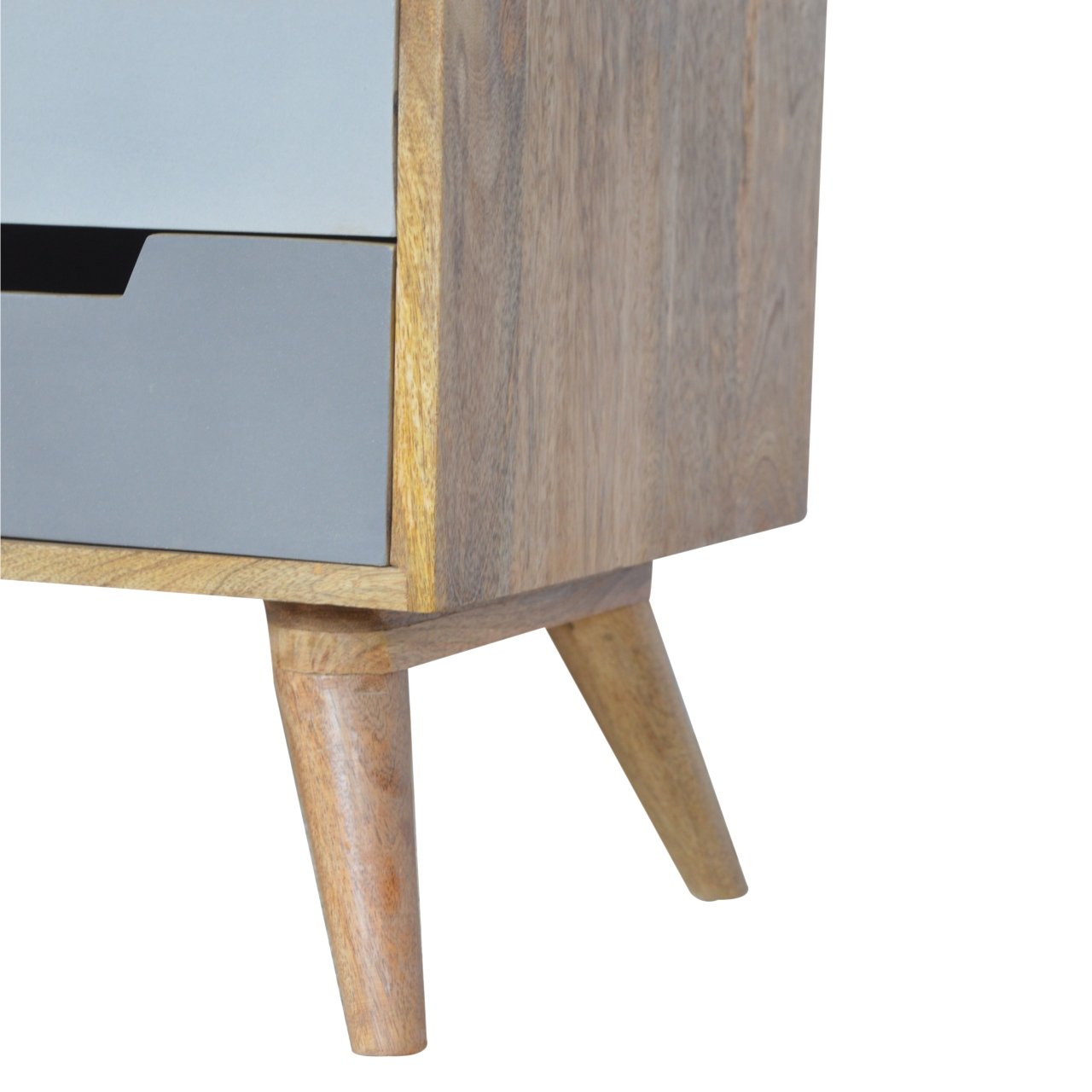 Szafka RTV Artisan IN025 – lite drewno mango, wykończenie dębowe - Image 5