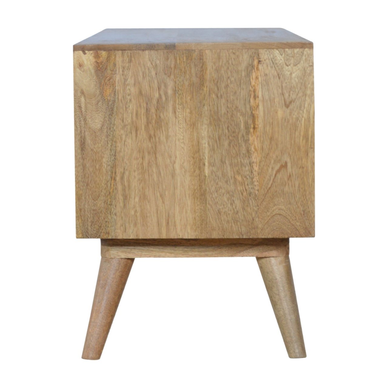 Szafka RTV Artisan IN025 – lite drewno mango, wykończenie dębowe - Image 8