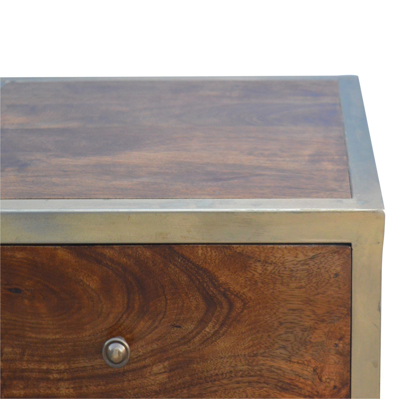 Szafka nocna Artisan IN264 – naturalne materiały dobrane przez Artisan, wykończenie kasztanowe - Image 3