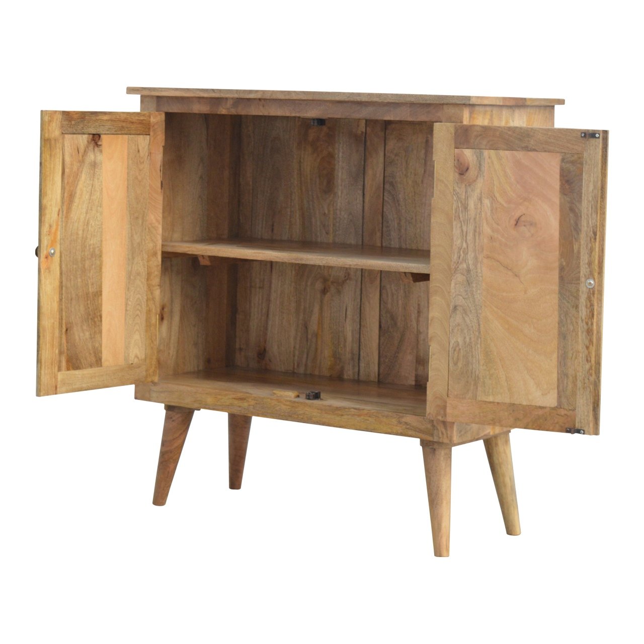 Szafka Artisan IN268 – lite drewno mango, wykończenie dębowe - Image 5