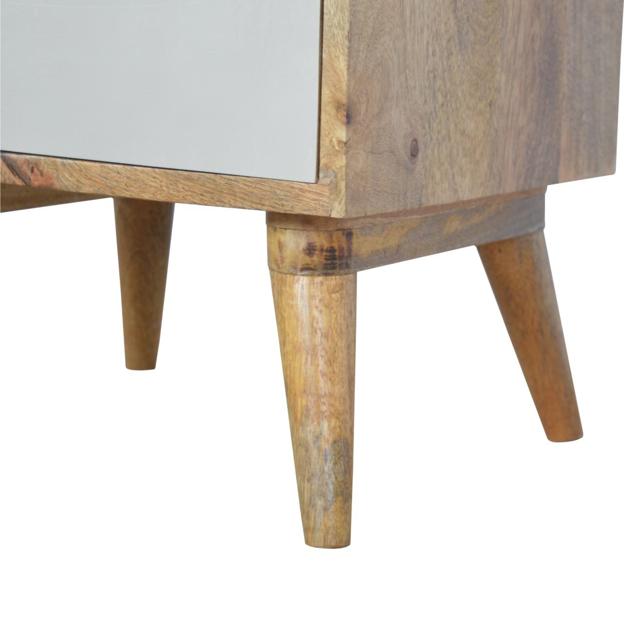 Szafka nocna Artisan IN276 – lite drewno mango, wykończenie dębowe - Image 6