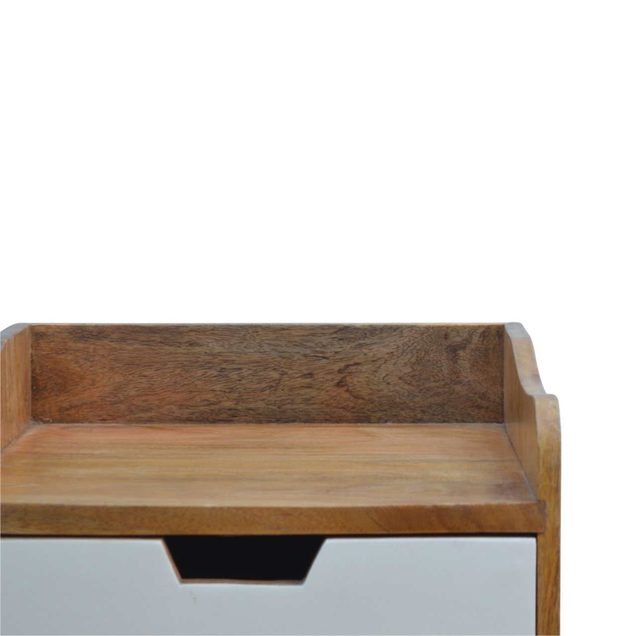 Szafka nocna Artisan IN277 – lite drewno mango, wykończenie dębowe - Image 4