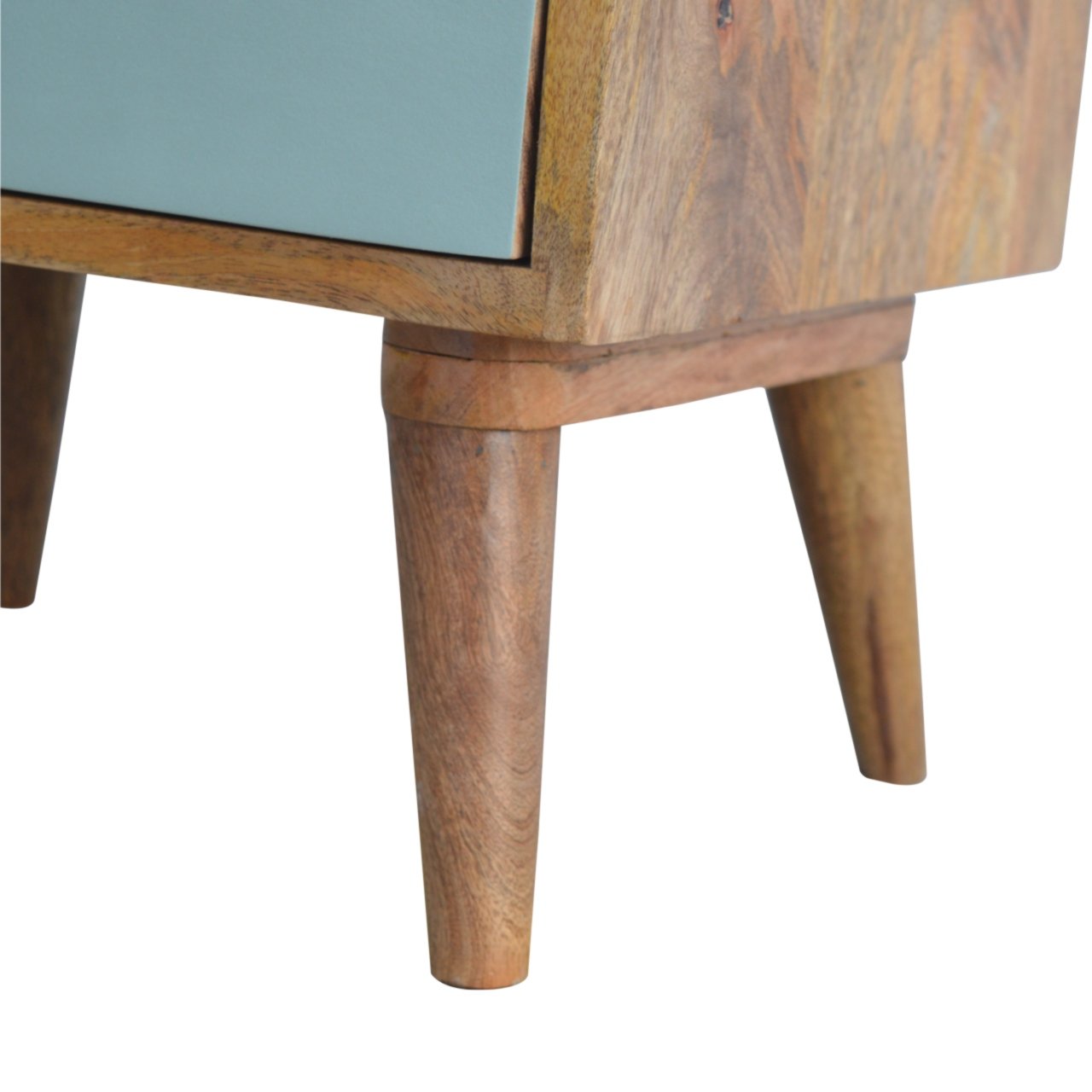 Szafka nocna Artisan IN277 – lite drewno mango, wykończenie dębowe - Image 6