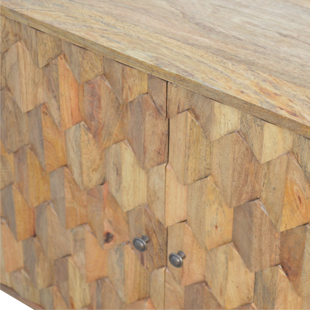 Szafka Artisan IN305 – lite drewno mango, wykończenie dębowe - Image 7