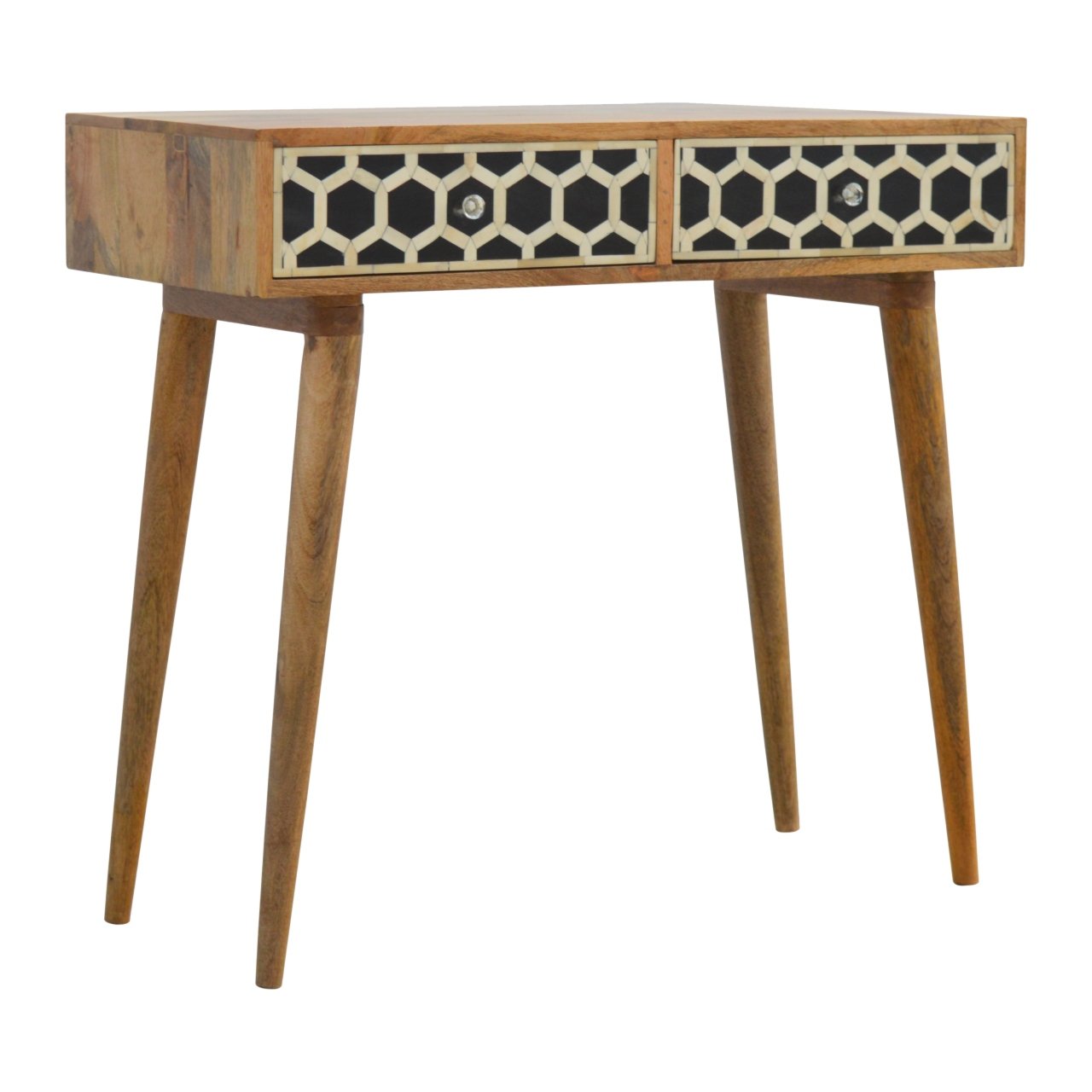 Stół z litego drewna mango – 85 cm — model IN319 - obrazek 2