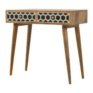 Stół z litego drewna mango – 85 cm — model IN319