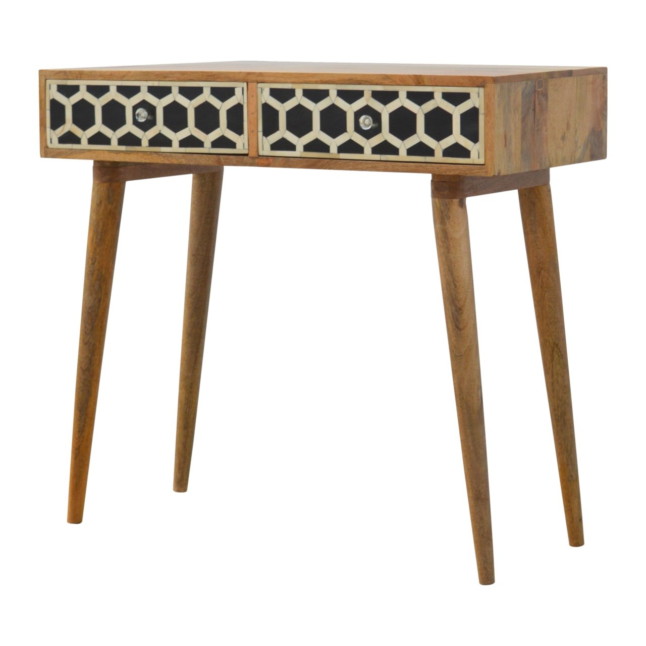 Stół z litego drewna mango – 85 cm — model IN319