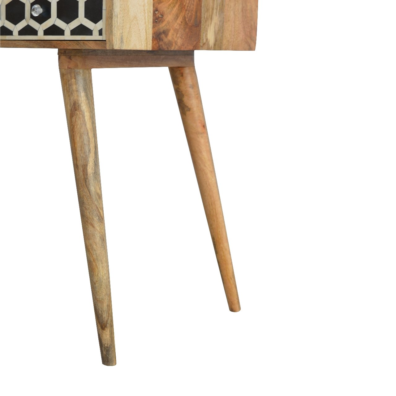 Stół z litego drewna mango – 85 cm — model IN319 - obrazek 6
