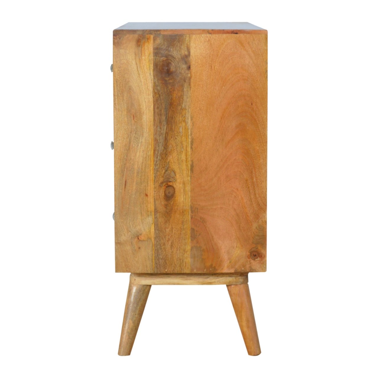 Komoda z litego drewna mango – dębowa, 92 cm - Image 7