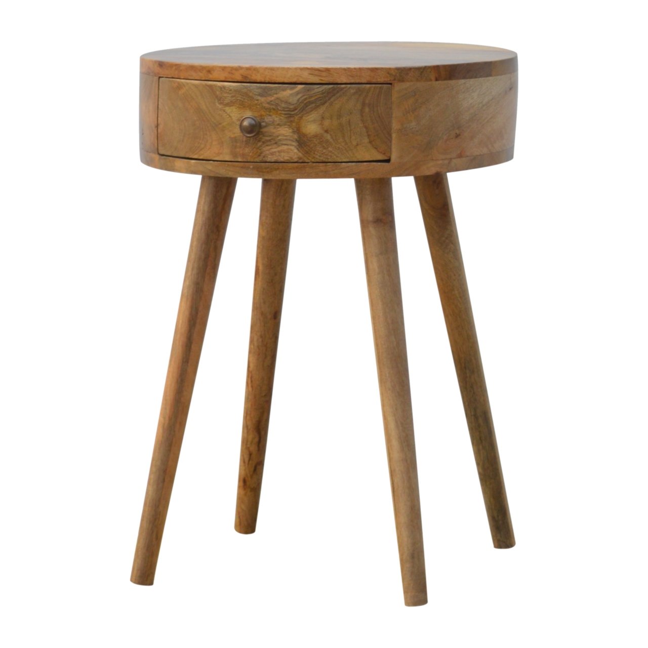 Szafka nocna Artisan IN323 – lite drewno mango, wykończenie rzemieślnicze - Image 2