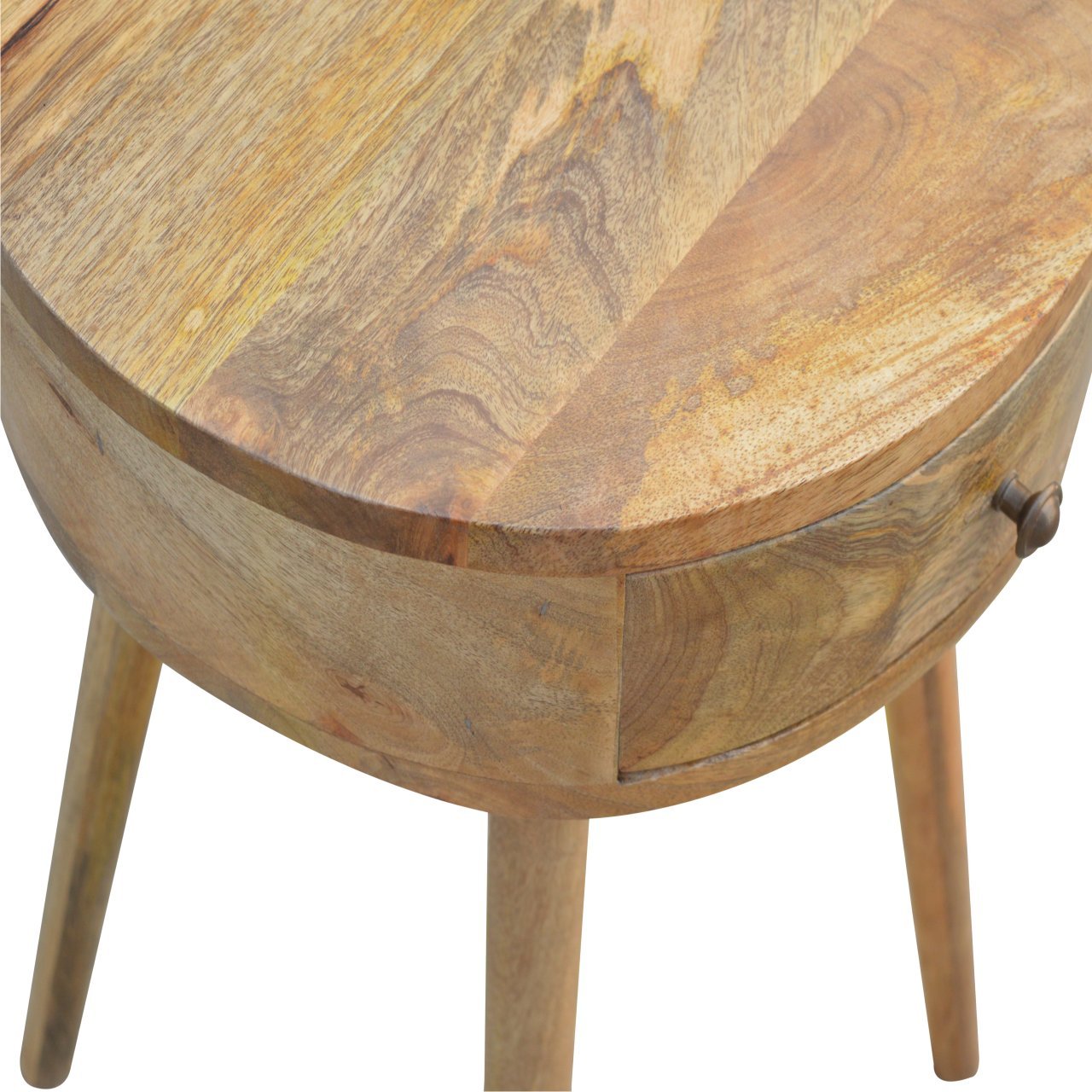 Szafka nocna Artisan IN323 – lite drewno mango, wykończenie rzemieślnicze - Image 4