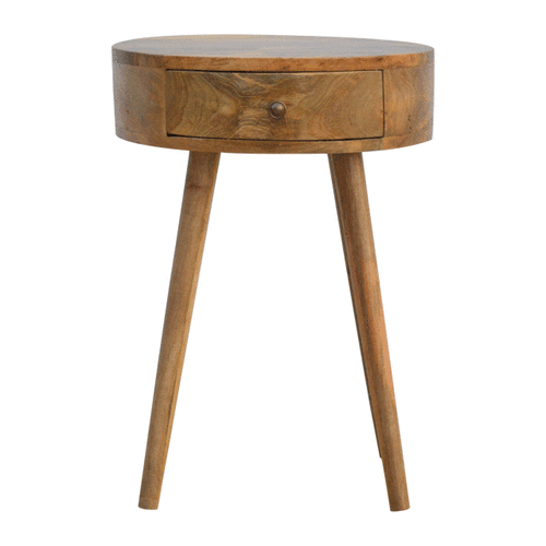 Szafka nocna Artisan IN323 – lite drewno mango, wykończenie rzemieślnicze - Image 9