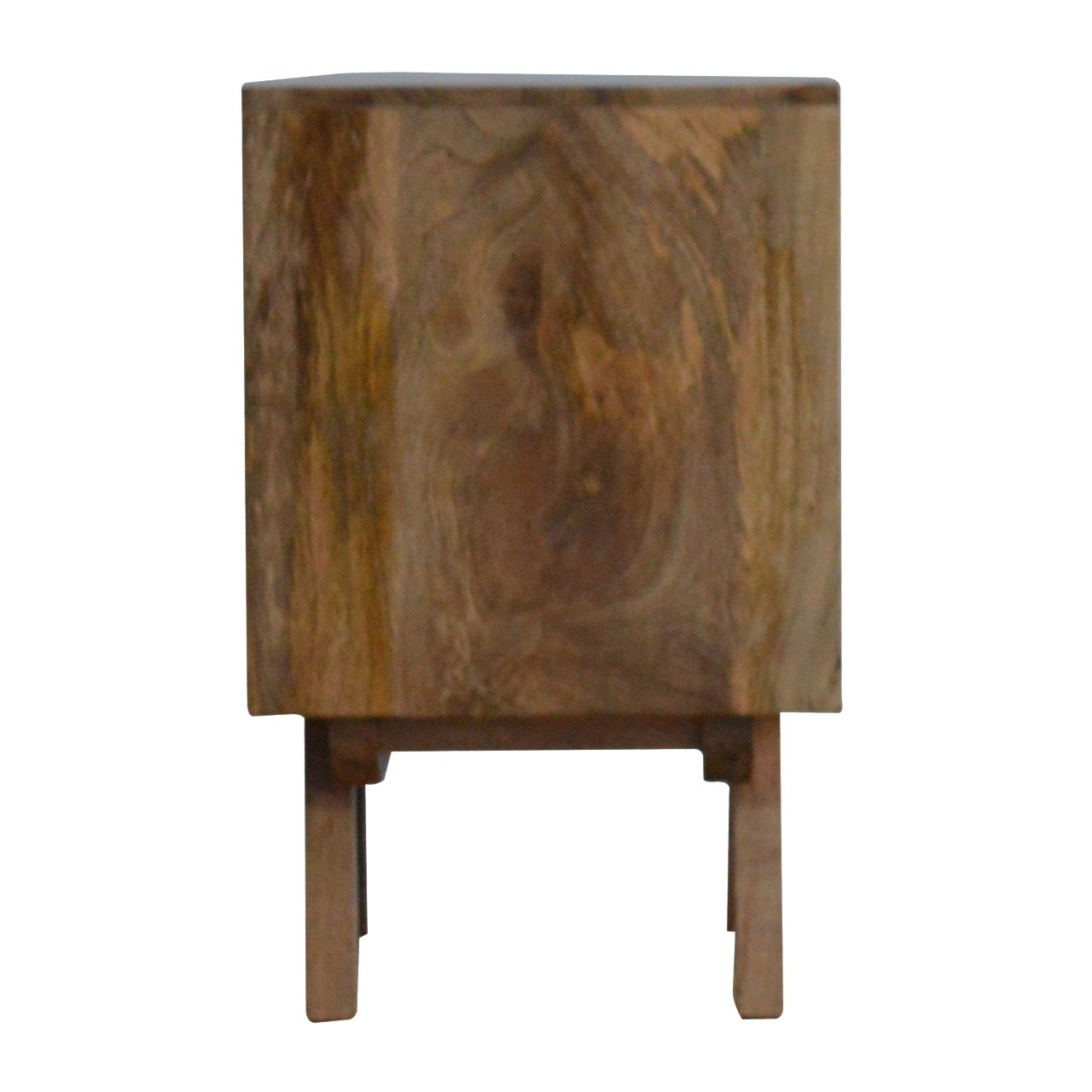 Szafka nocna Artisan IN329 – lite drewno mango, wykończenie dębowe - Image 8