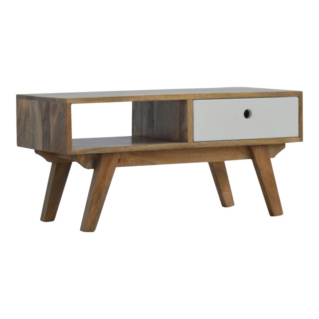 Szafka RTV Artisan IN330 – lite drewno mango, wykończenie jasne