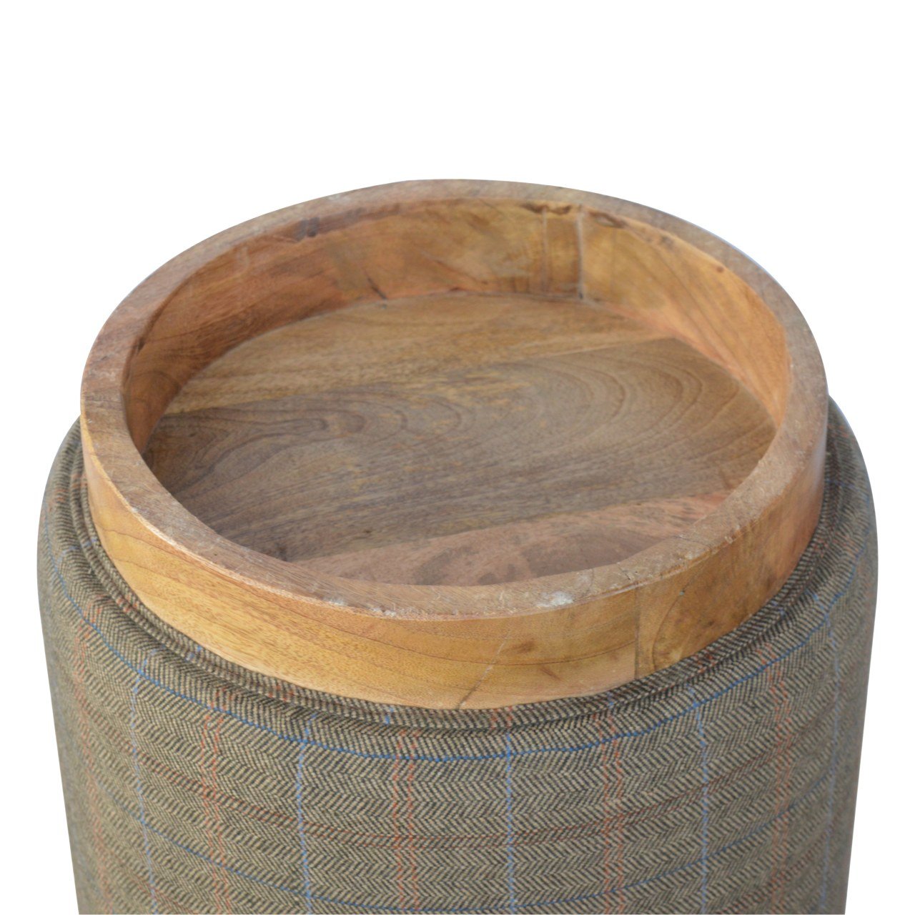 Stolik kawowy Artisan IN333 – lite drewno mango, wykończenie naturalne - obrazek 5