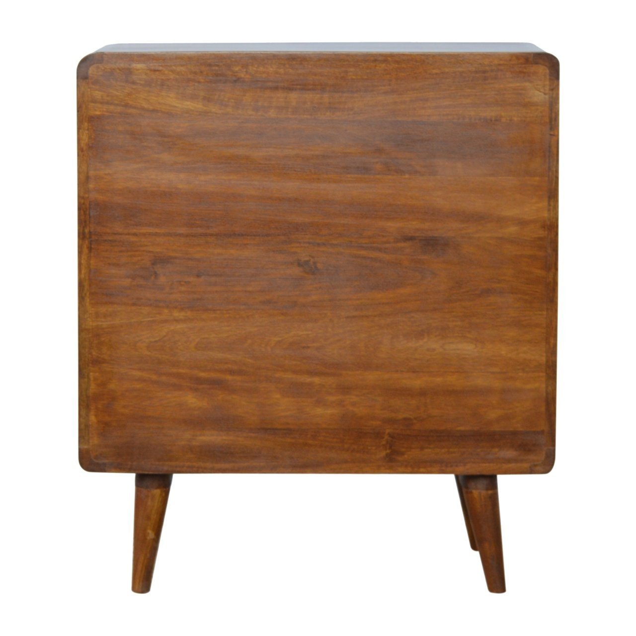 Komoda z litego drewna mango – kasztanowa, 70 cm — model IN352 - obrazek 8