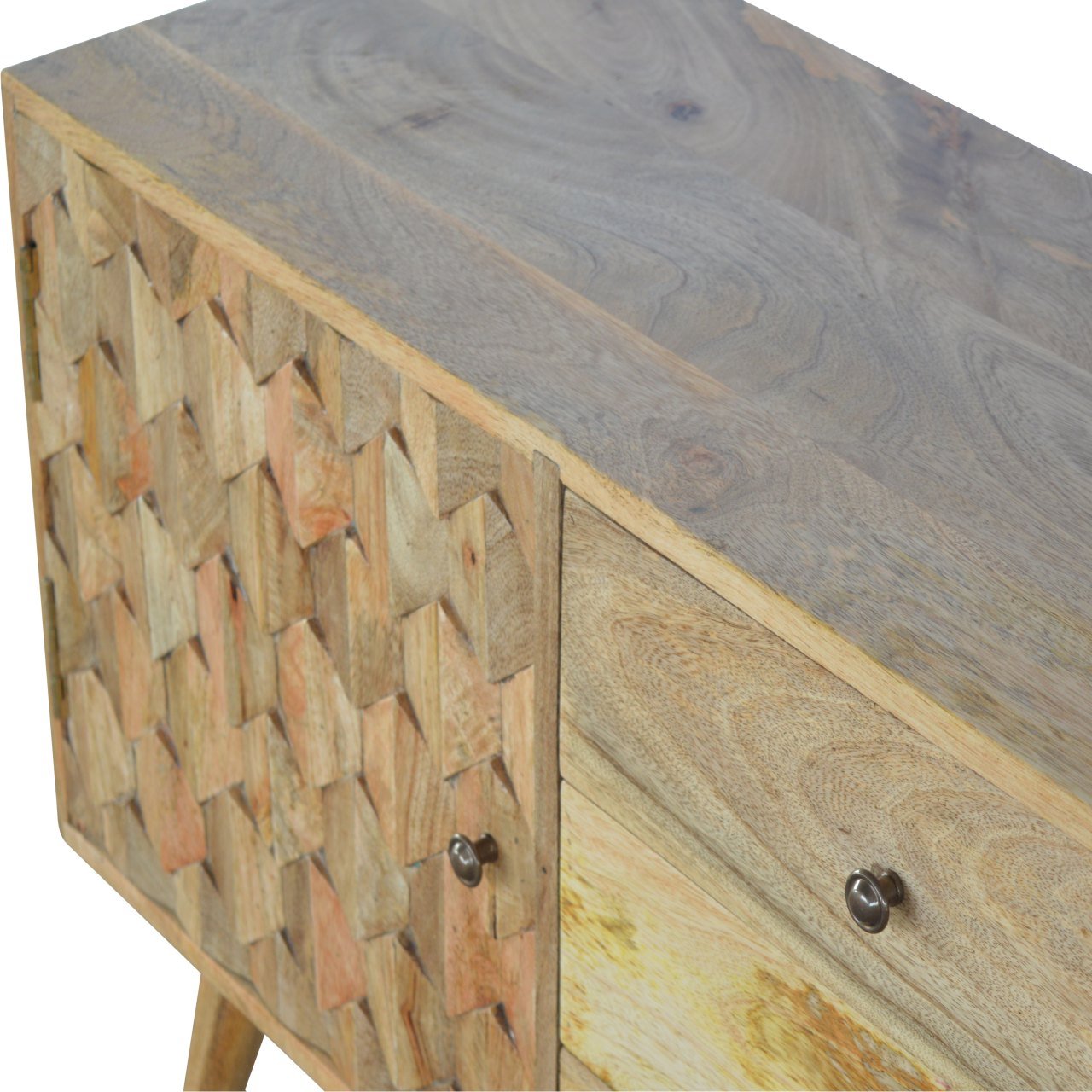 Szafka nocna Artisan IN354 – naturalne materiały dobrane przez Artisan, wykończenie rzemieślnicze - Image 4