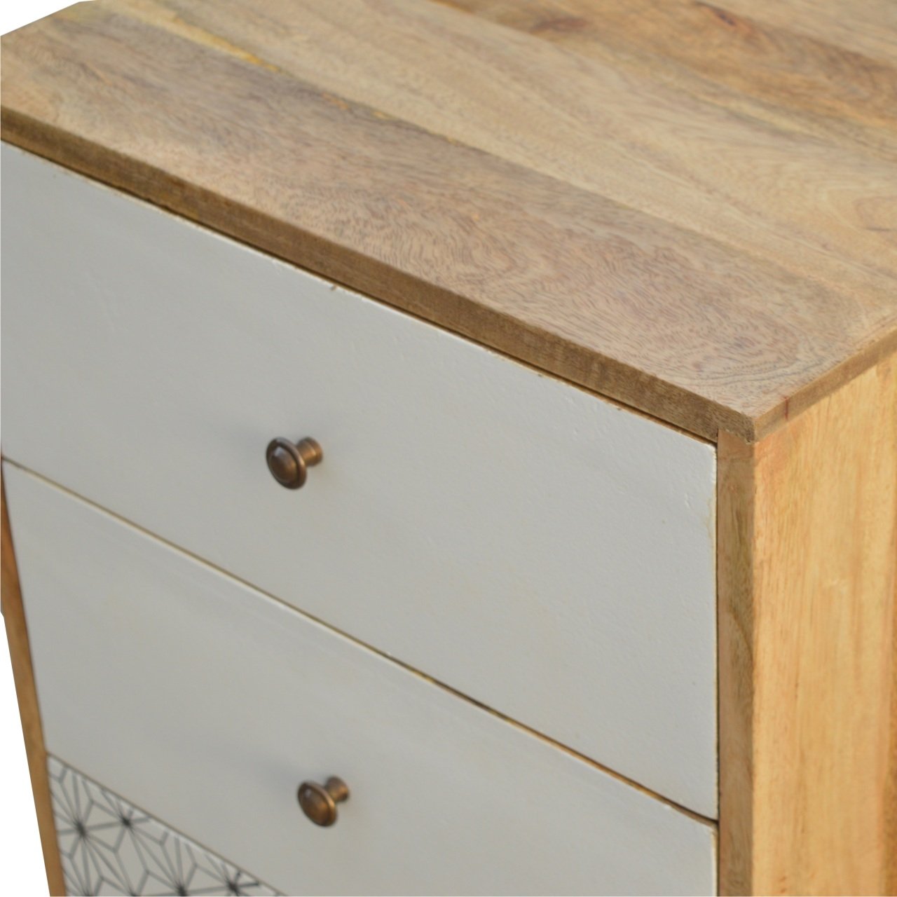 Mebel Artisan Artisan IN357 – lite drewno mango, wykończenie dębowe - obrazek 3