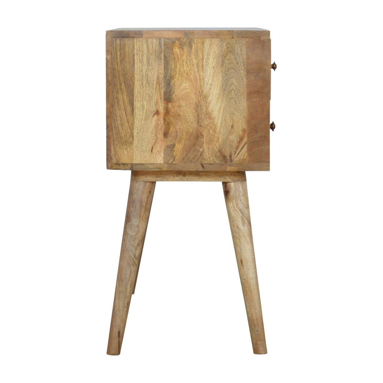 Konsola Artisan IN364 – lite drewno mango, wykończenie rzemieślnicze - Image 4