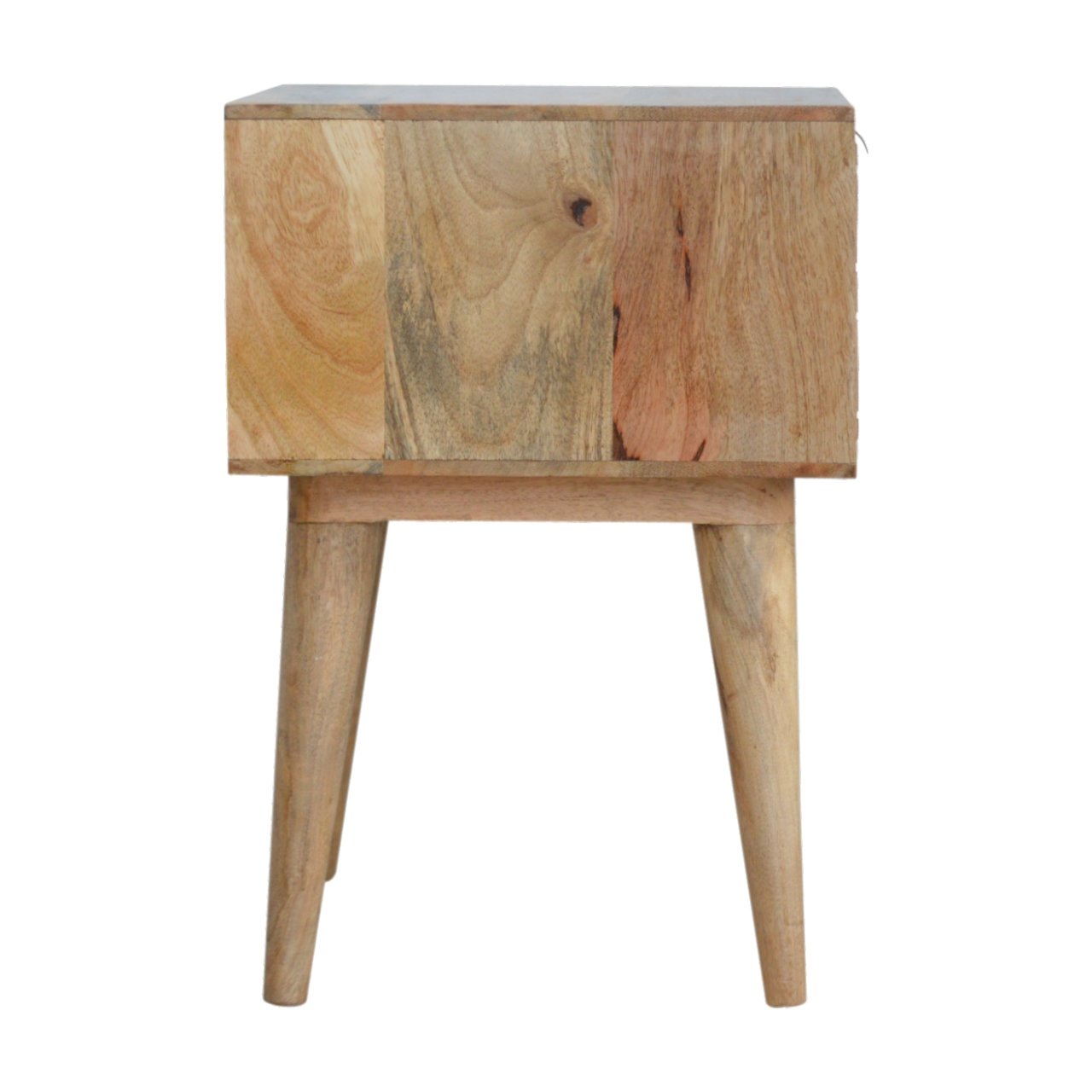 Szafka nocna Artisan IN446 – lite drewno mango, wykończenie jasne - Image 6