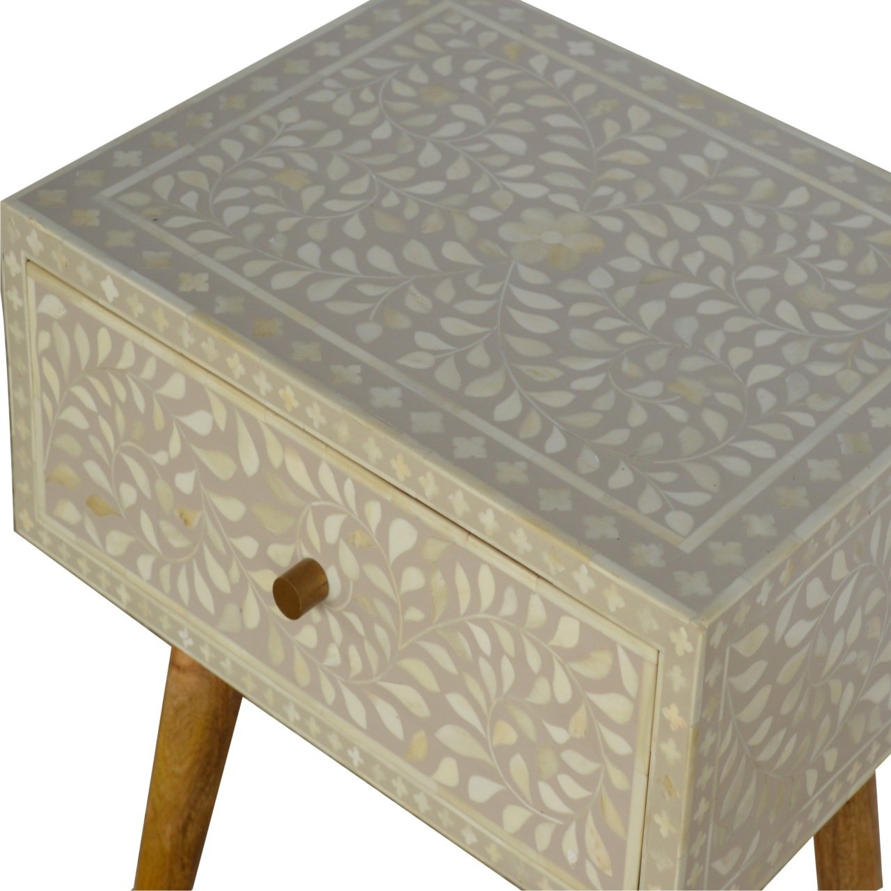 Szafka nocna Artisan IN450 – lite drewno mango, wykończenie rzemieślnicze - Image 3