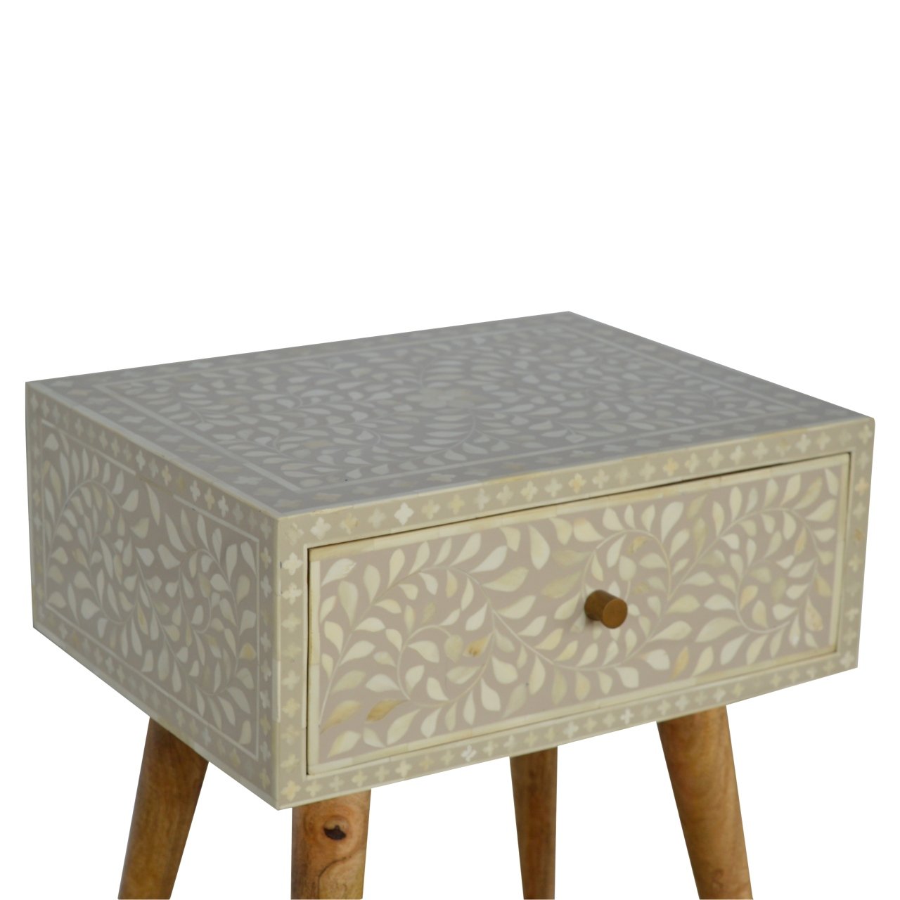 Szafka nocna Artisan IN450 – lite drewno mango, wykończenie rzemieślnicze - Image 4