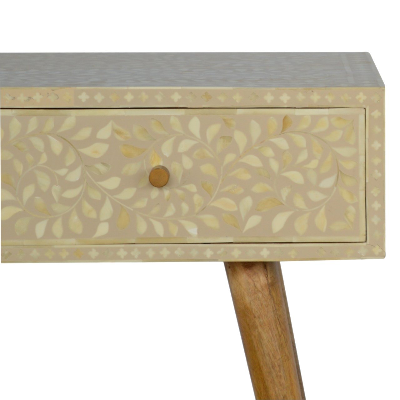 Konsola Artisan IN451 – lite drewno mango, wykończenie rzemieślnicze - Image 6