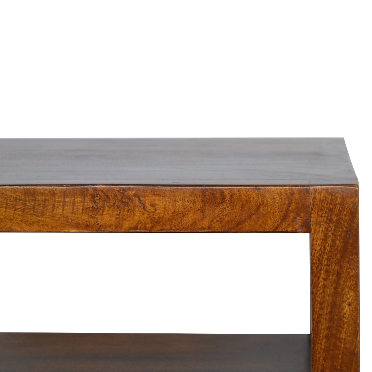 Szafka nocna Artisan IN508 – lite drewno mango, wykończenie kasztanowe - Image 4