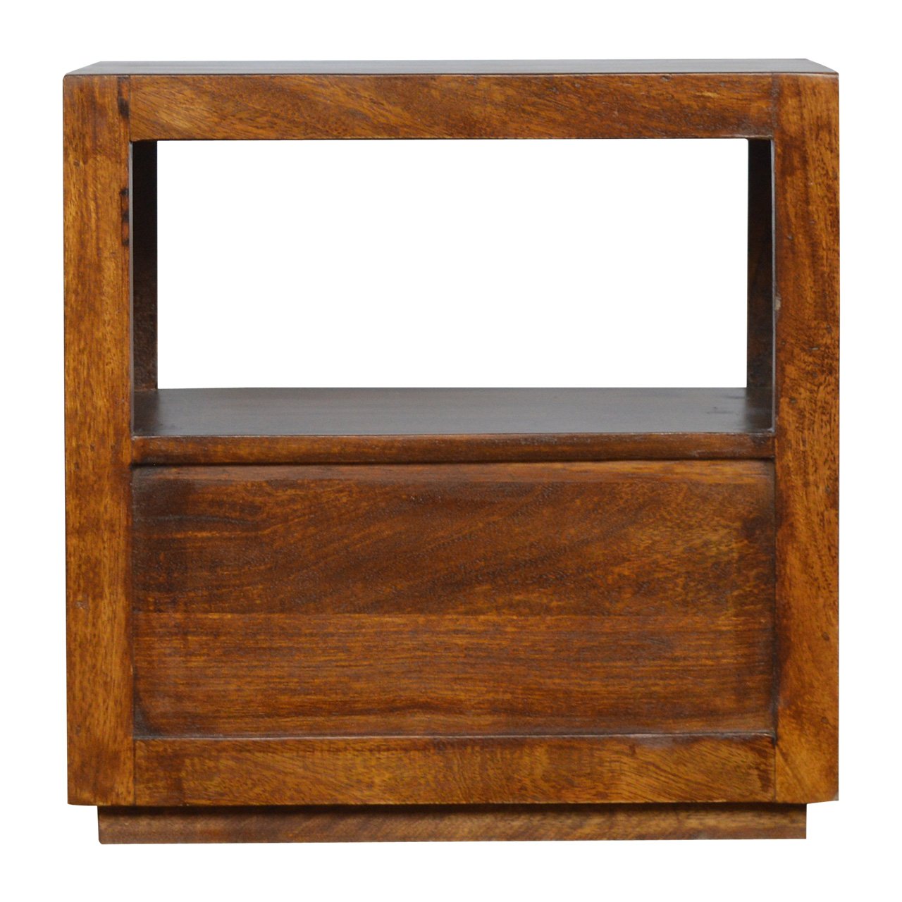 Szafka nocna Artisan IN508 – lite drewno mango, wykończenie kasztanowe - Image 6