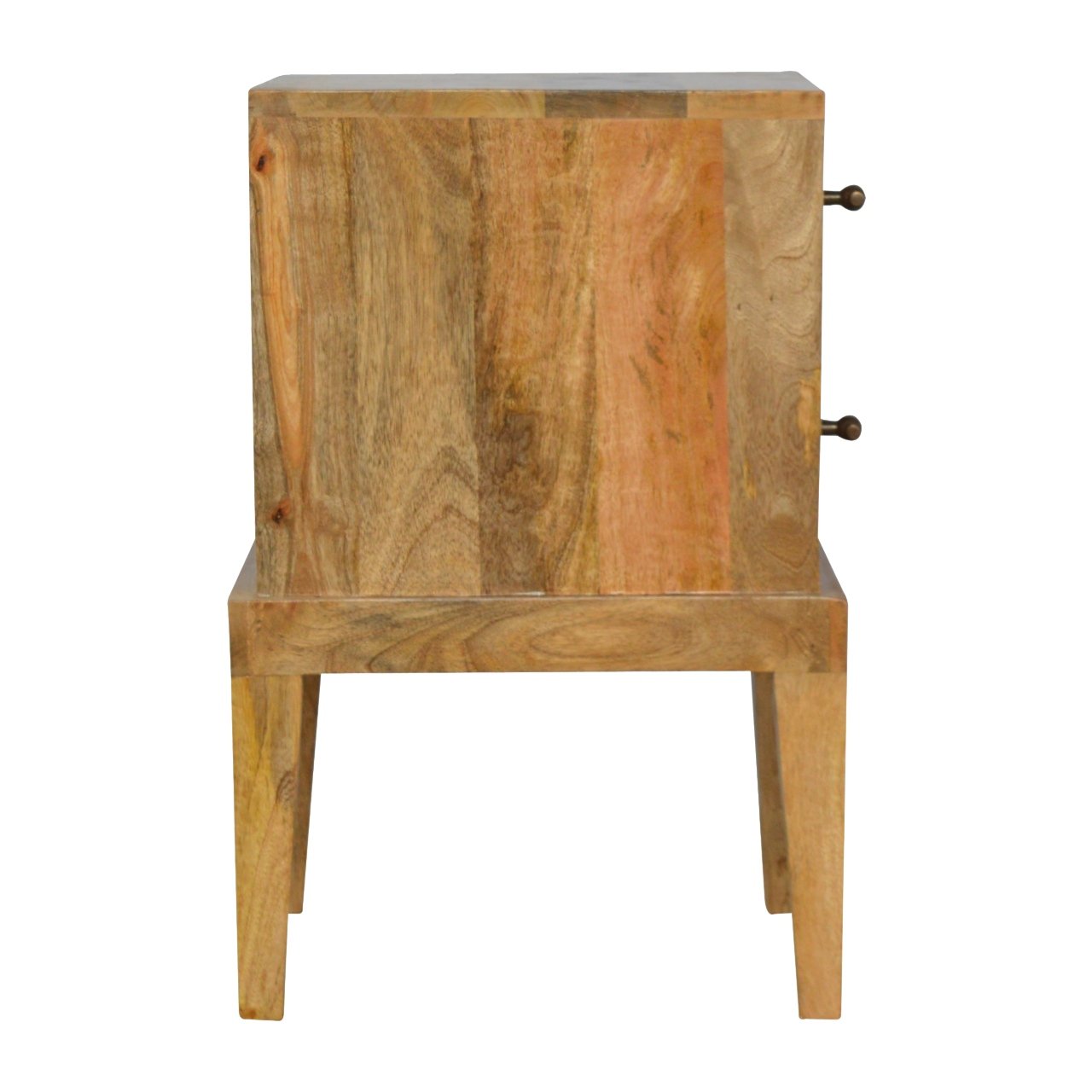 Szafka nocna Artisan IN529 – lite drewno mango, wykończenie dębowe - Image 6