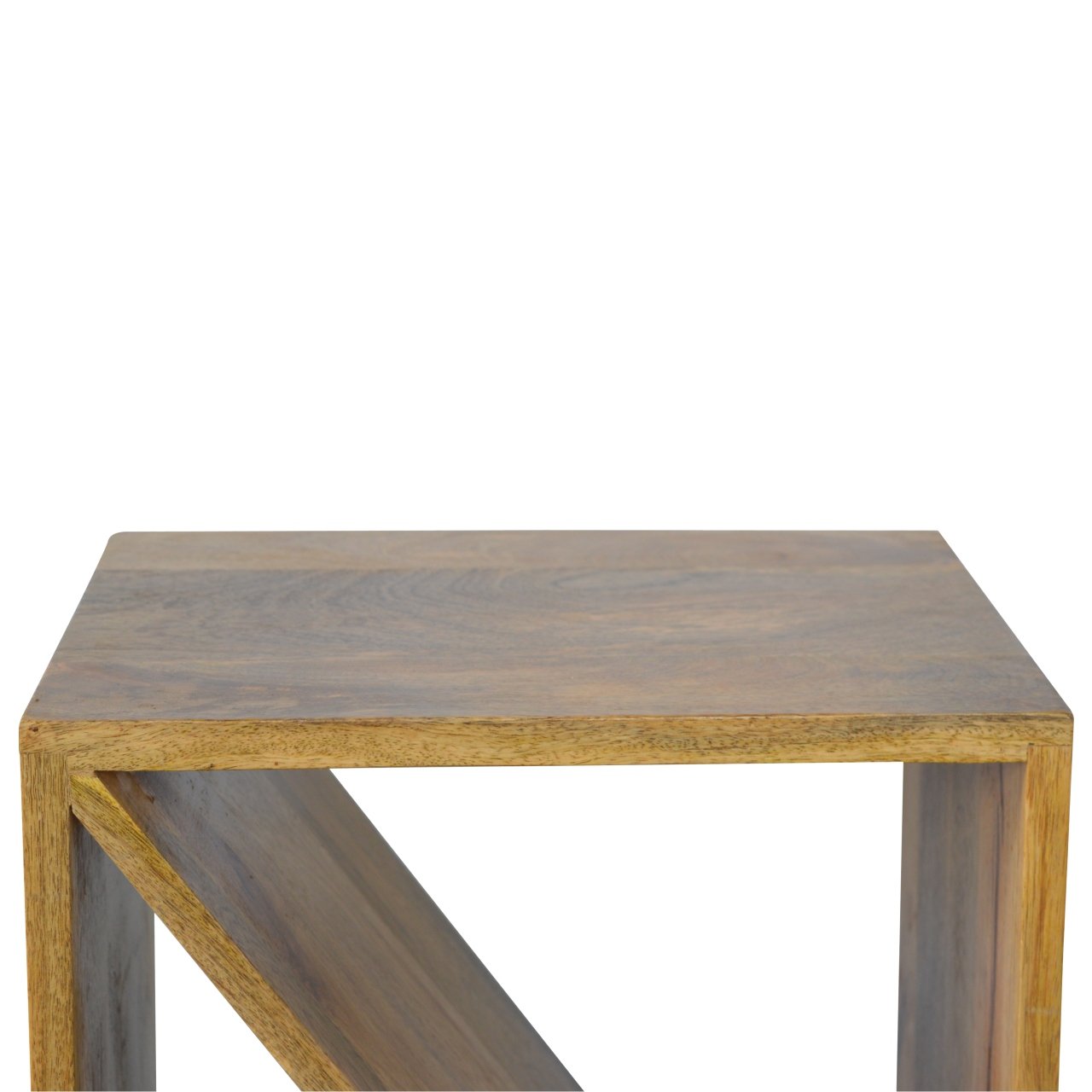 Stolik kawowy Artisan IN536 – lite drewno mango, wykończenie dębowe - Image 3