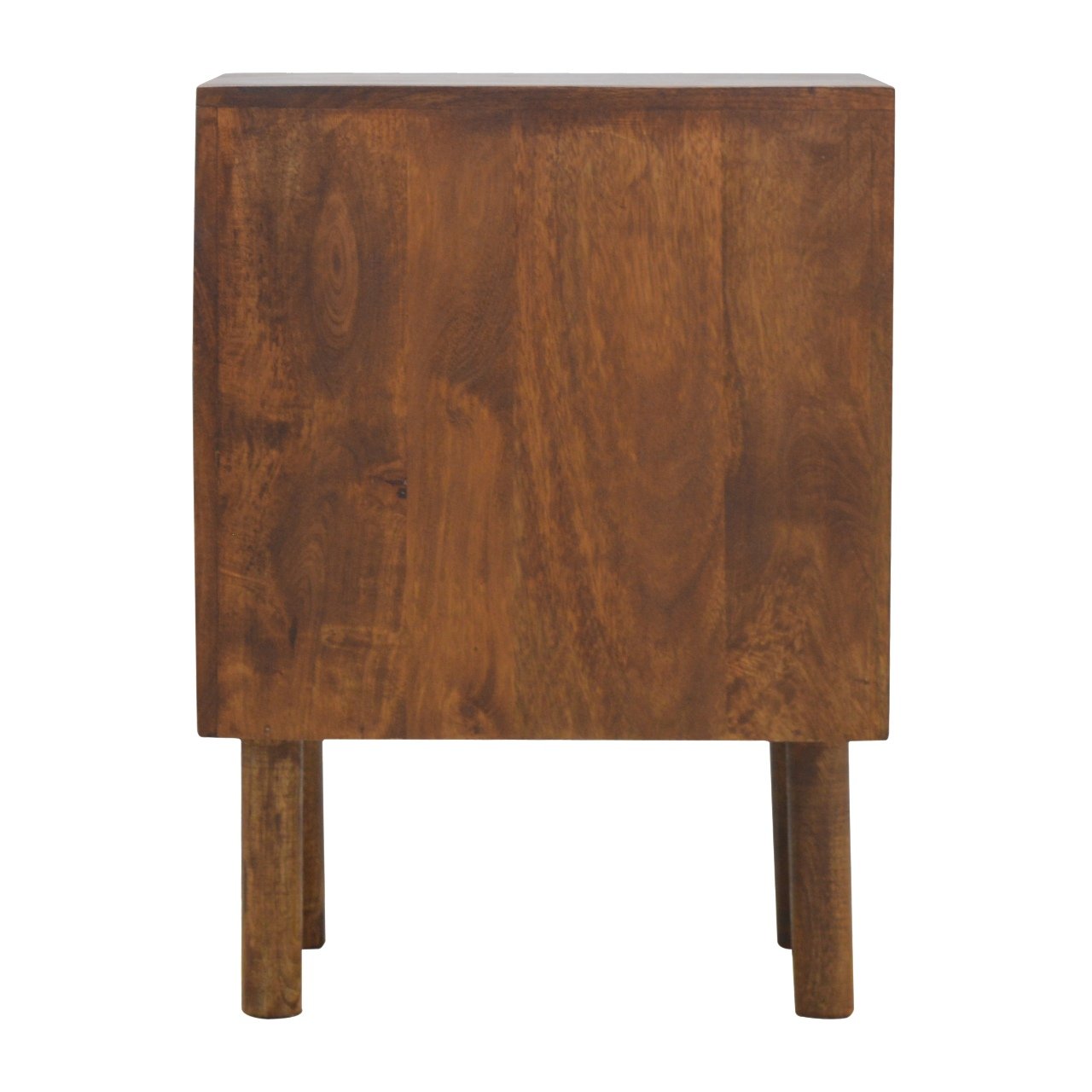 Szafka nocna Artisan IN544 – lite drewno mango, wykończenie kasztanowe - Image 8