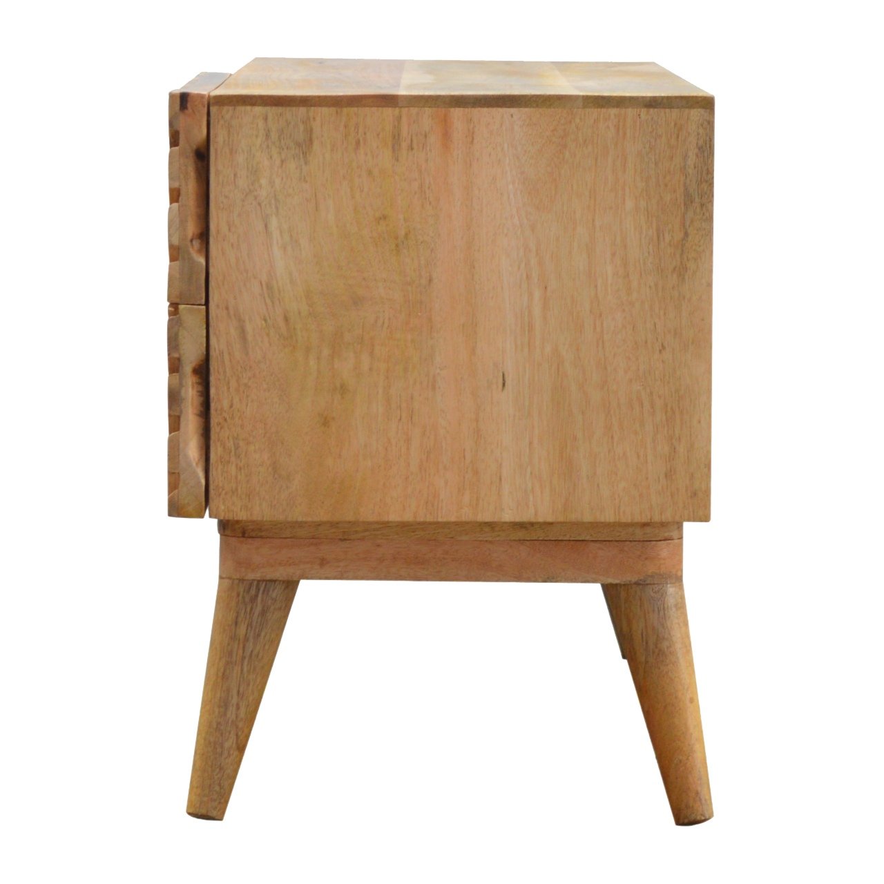 Szafka RTV Artisan IN662 – lite drewno mango, wykończenie dębowe - obrazek 6