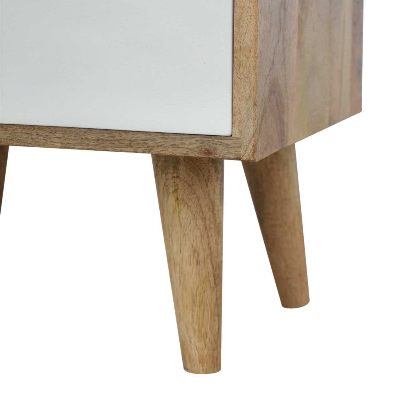 Szafka nocna Artisan IN676 – lite drewno mango, wykończenie jasne - Image 6