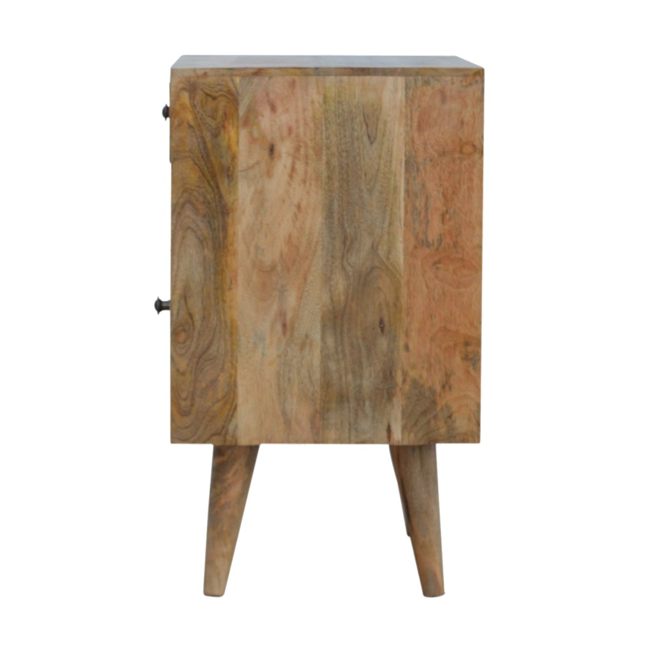 Szafka nocna Artisan IN677 – lite drewno mango, wykończenie dębowe - Image 7