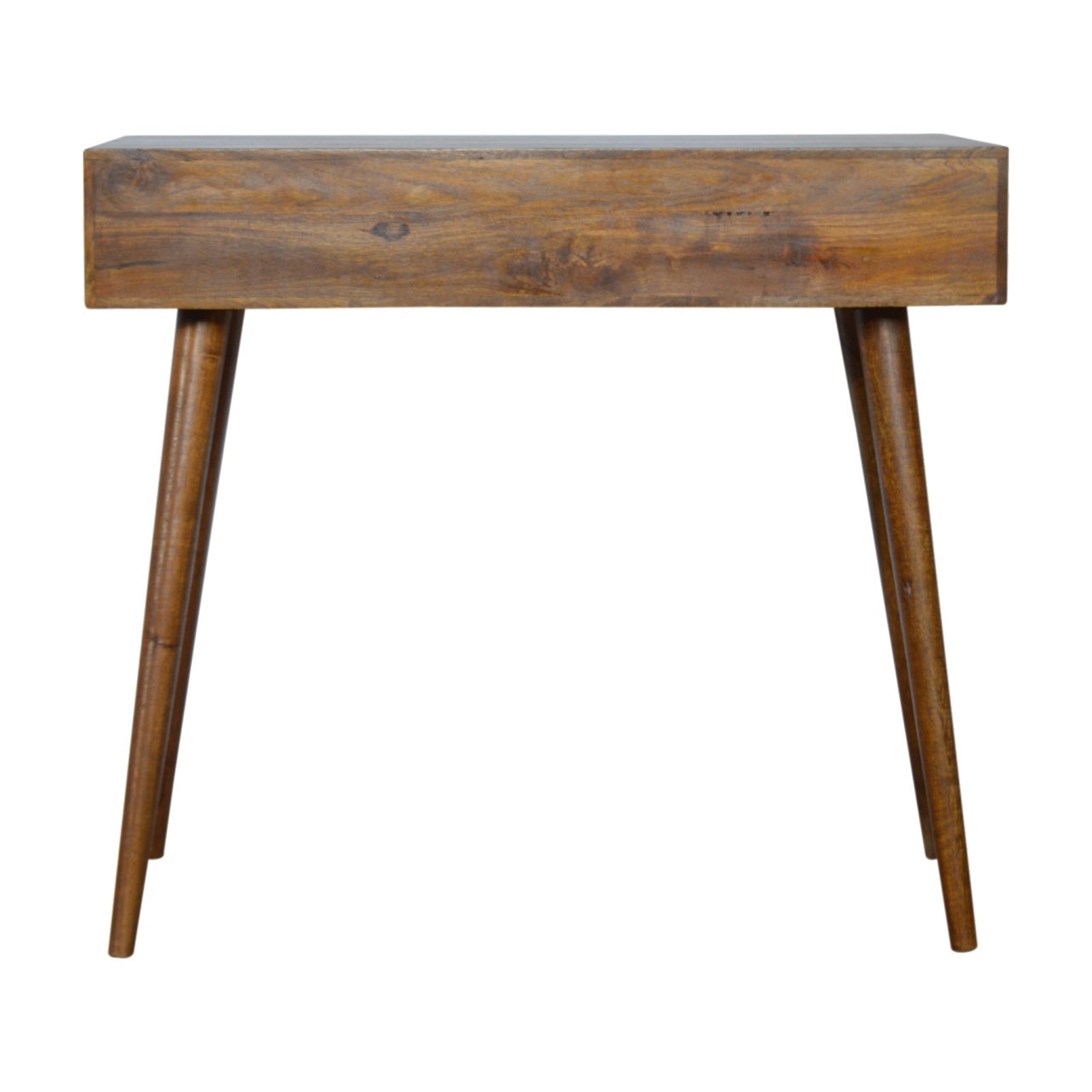Biurko z naturalnych materiałów – kasztanowe, 88 cm - Image 8