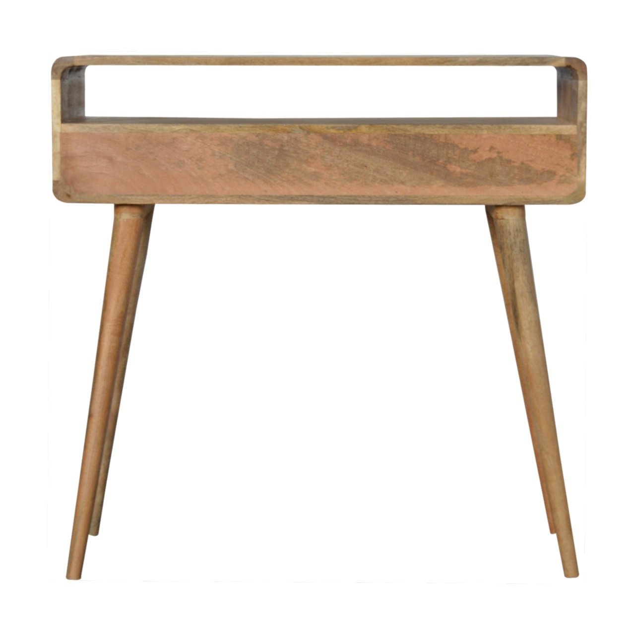 Stół z litego drewna mango – dębowy, 90 cm — model IN714 - obrazek 8