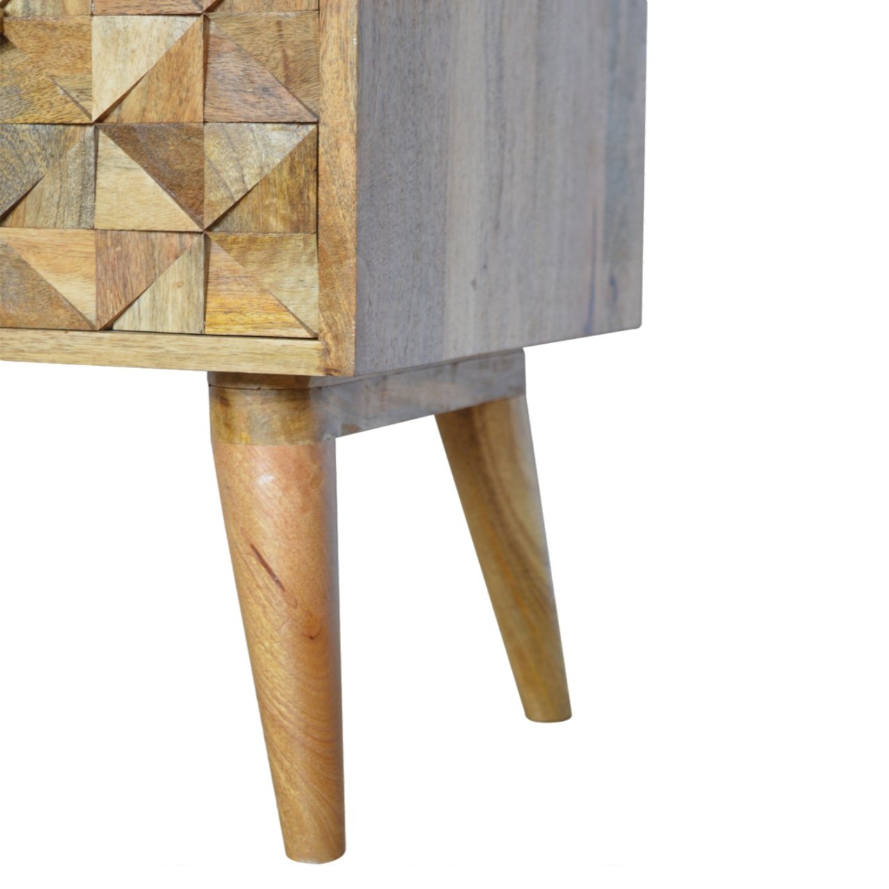 Ławka Artisan IN722 – lite drewno mango, wykończenie dębowe - Image 5