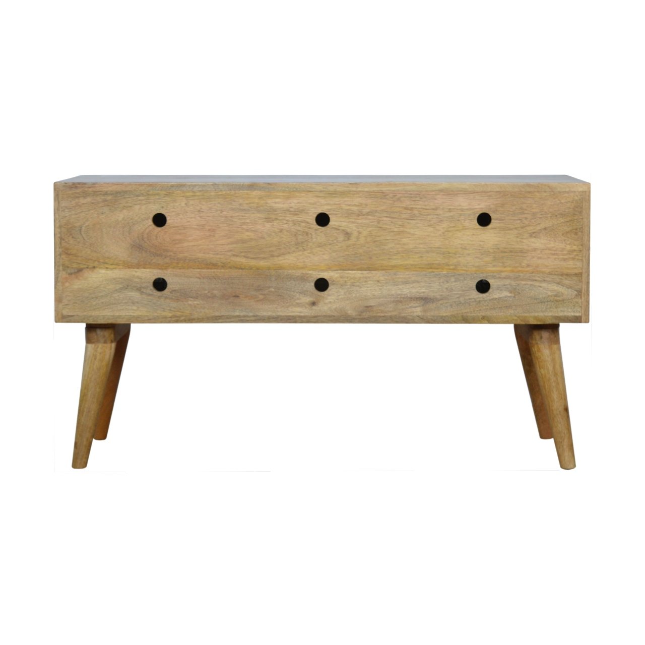 Ławka Artisan IN722 – lite drewno mango, wykończenie dębowe - Image 8